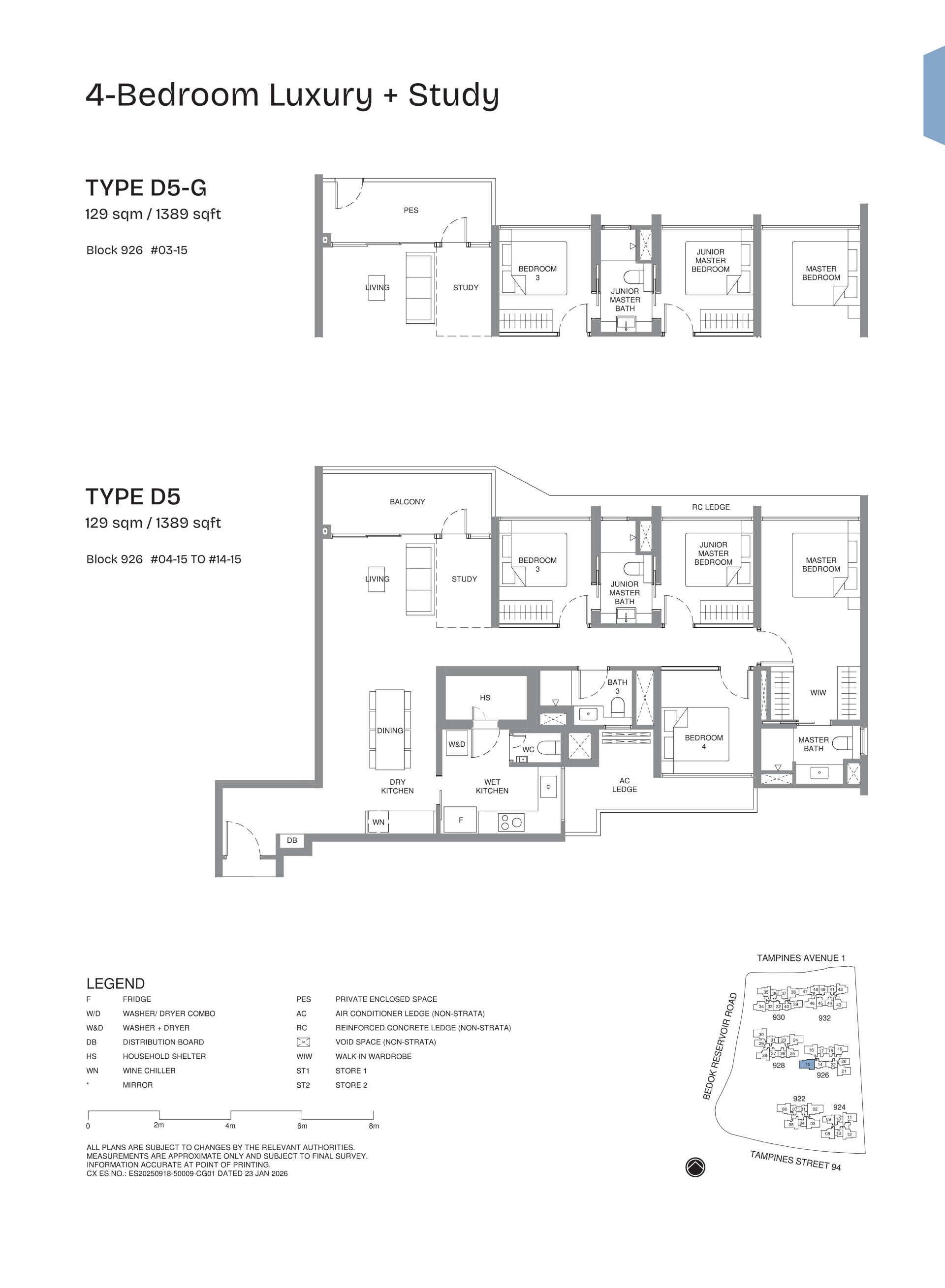 Pinery Residences floorplan